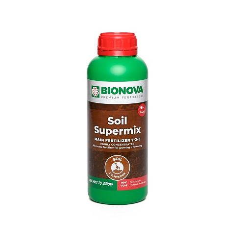 BIONOVA SOIL SUPERMIX 1L - engrais liquide concentré pour culture en sol