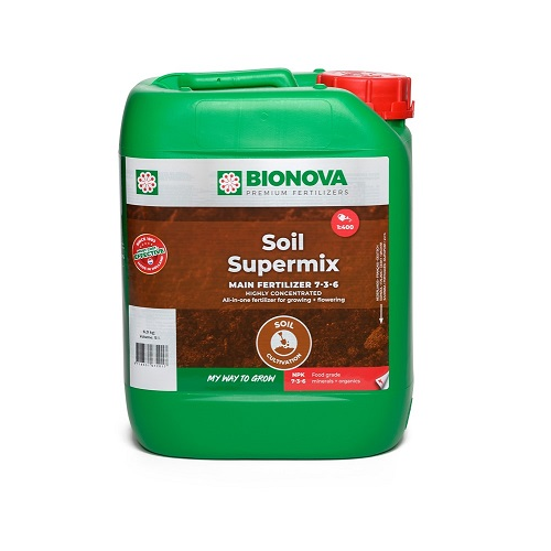 BIONOVA SOIL SUPERMIX 5L - engrais liquide concentré pour culture en sol