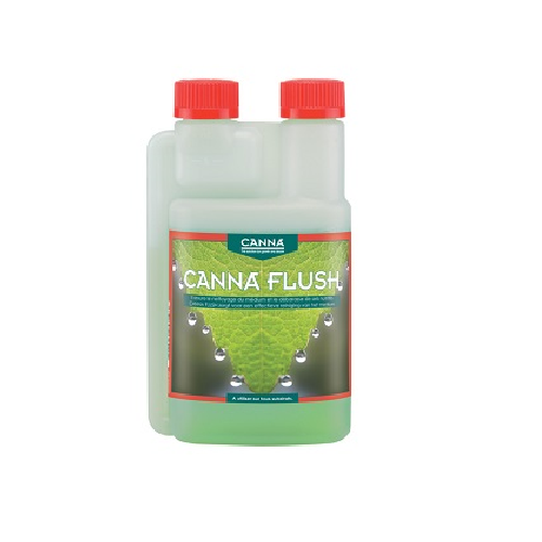 CANNA FLUSH 250ML - solution de rinçage avant récolte