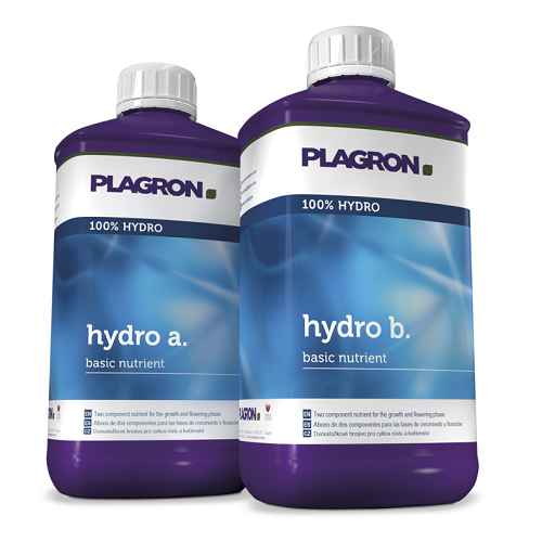 PLAGRON HYDRO A ET B 1L - duo d'engrais pour culture en hydroponie