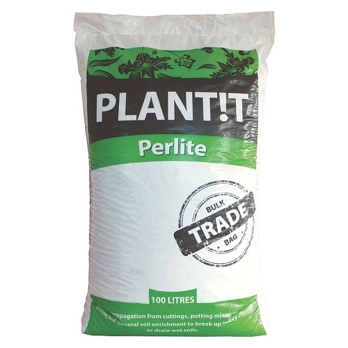 PLANT IT PERLITE 100L - substrat de mélange pour aérer les sols - idéal bouturage