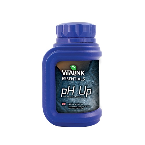 pH Up 250ml VitaLink Essentials - 50% soude - Jardins Alternatifs