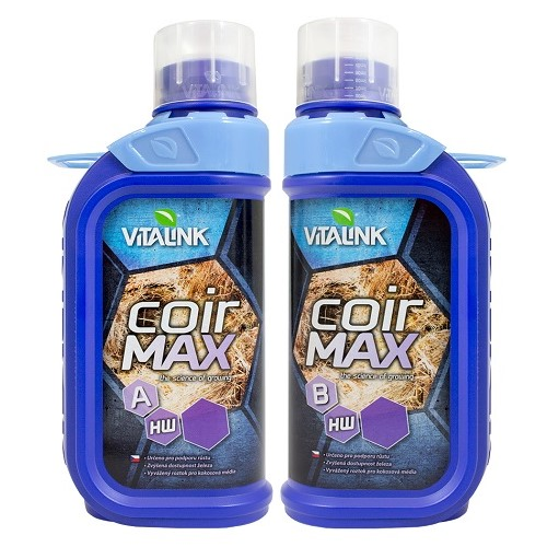 COIR MAX A+B HW 1L VITALINK - engrais liquide croissance et floraison pour culture sur fibre coco