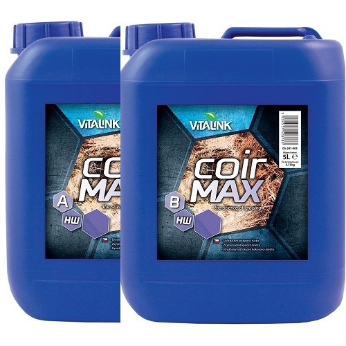 COIR MAX A+B HW 5L VITALINK - engrais liquide concentré cultures sur fibre coco eau dure