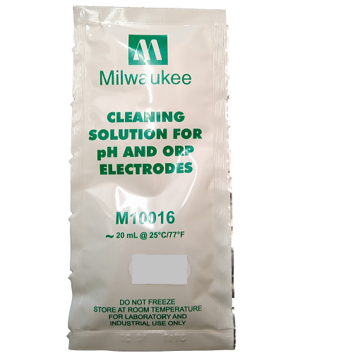 Solution de nettoyage électrodes pH Milwaukee - Sachet 20ml