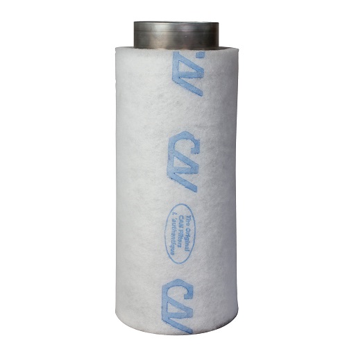 Filtre à charbon actif Can-Lite™ 425m³/h S - corps du filtre métal - flange 150mm