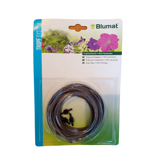 Tuyau irrigation 3m et 3 mini-jonctions - Blumat