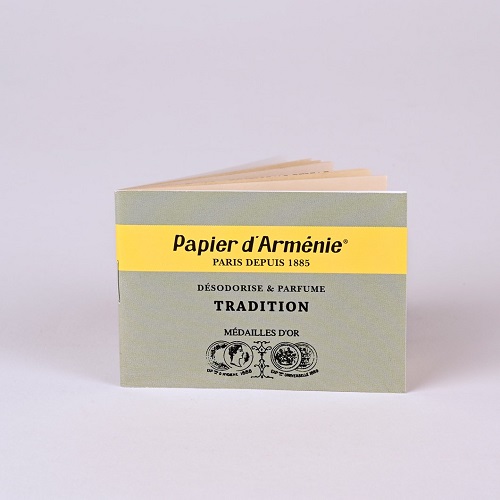 Carnet papier d'Arménie® tradition - 12 feuilles prédécoupées