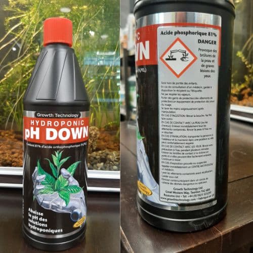 Biobizz PH Down - Achetez de l'acide pour abaisser le PH chez Pevgrow