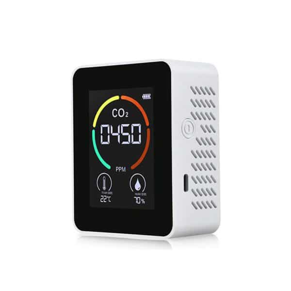 Moniteur de détection CO2/Temp/Humidité