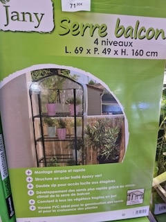 Serre de balcon Jany