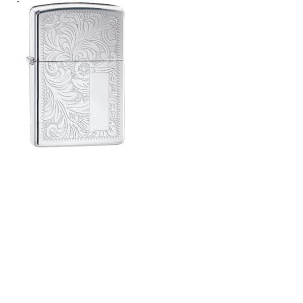 zippo venetian chrome